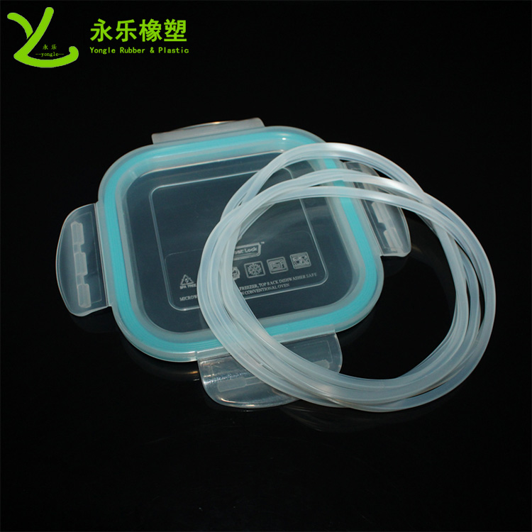 保鮮盒硅膠密封圈，日字形粘接硅膠圈，飯盒硅膠密封圈