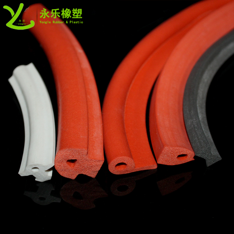 耐高溫發(fā)泡硅膠條，阻燃發(fā)泡硅膠條，細(xì)孔硅膠發(fā)泡條