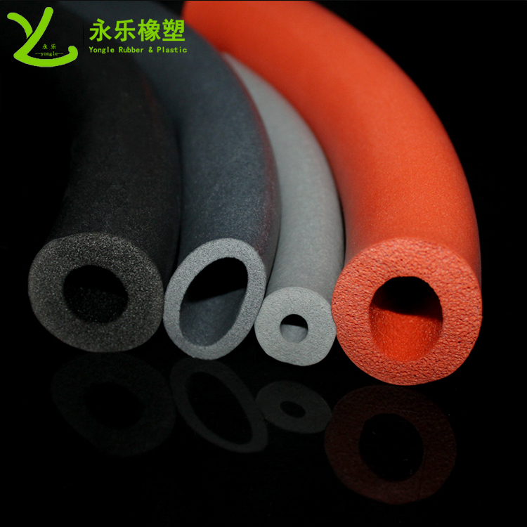 擠出發(fā)泡硅膠管，耐高溫發(fā)泡硅膠管，彩色發(fā)泡硅膠管