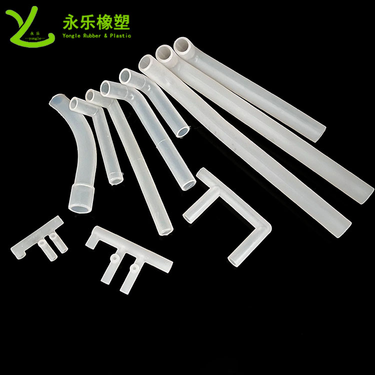 醫(yī)用硅膠彎管，模壓硅膠彎管，血氧儀硅膠彎管