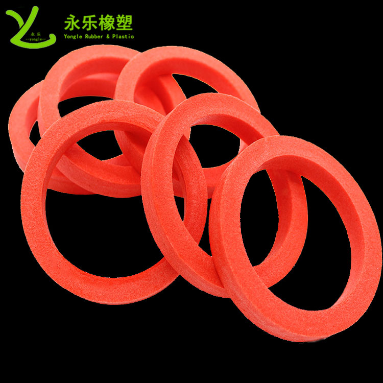 定制模壓發(fā)泡硅膠圈，防水模壓發(fā)泡硅膠圈，減震模壓發(fā)泡硅膠圈