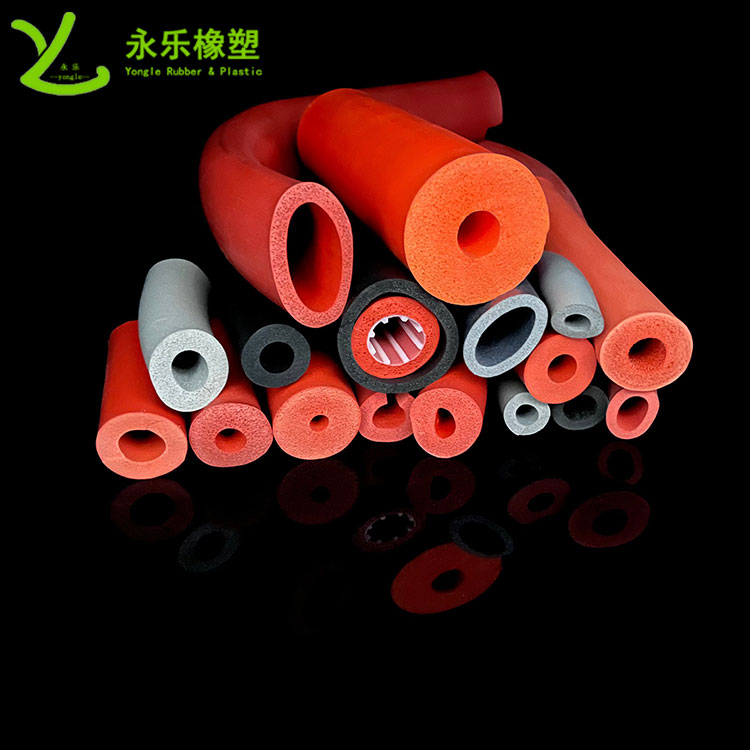 擠出發(fā)泡硅膠管，耐高溫發(fā)泡硅膠管，耐老化發(fā)泡硅膠管