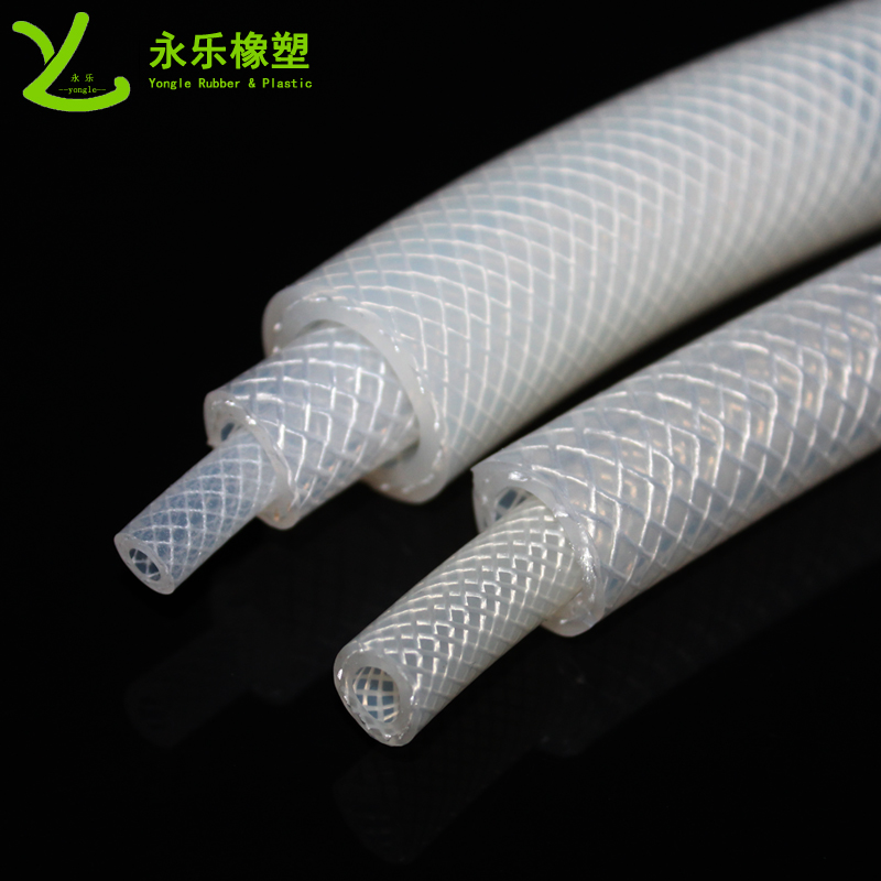 復(fù)合編織硅膠管，制氧機編織硅膠管，鉑金編織硅膠管