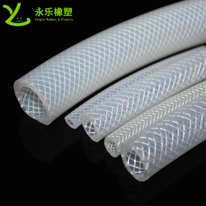 復(fù)合編織硅膠管，制氧機編織硅膠管，鉑金編織硅膠管