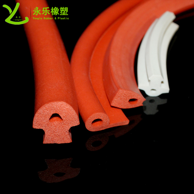 耐高溫發(fā)泡硅膠條，阻燃發(fā)泡硅膠條，細(xì)孔硅膠發(fā)泡條