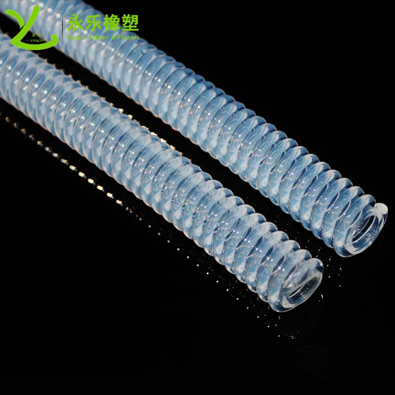 河西呼吸機硅膠波紋管,兒童硅膠呼吸回路,食品醫(yī)療硅膠螺旋回路管