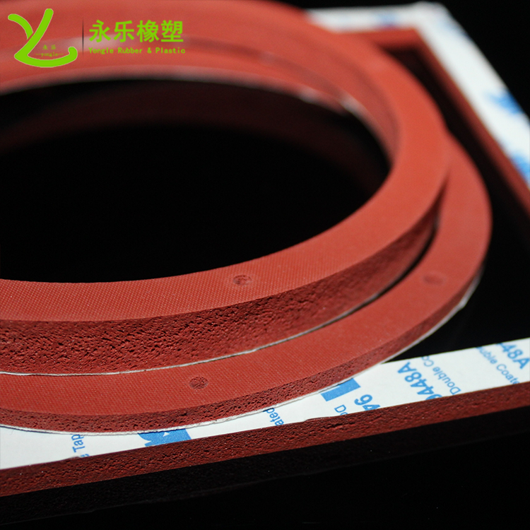 定制模壓發(fā)泡硅膠墊，無氣味模壓發(fā)泡硅膠墊，耐高溫模壓發(fā)泡硅膠墊