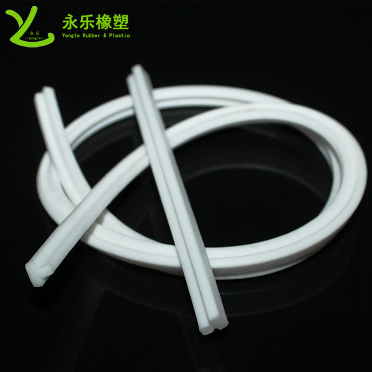 泛光燈發(fā)泡硅膠條，阻燃發(fā)泡密封條，耐高溫硅膠發(fā)泡條