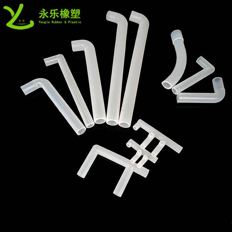 醫(yī)用硅膠彎管，模壓硅膠彎管，血氧儀硅膠彎管