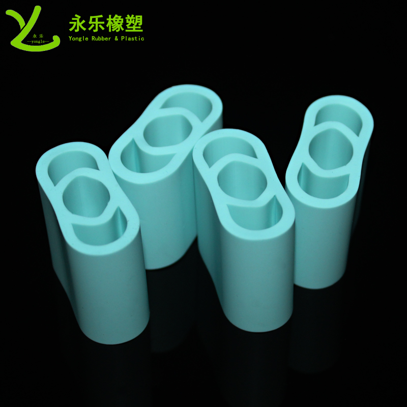 市轄異形臺燈硅膠管套，擠出臺燈硅膠管套，絕緣臺燈硅膠管套