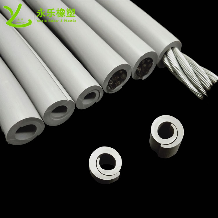 定制電力硅膠螺旋管，阻燃電力硅膠螺旋管，耐高溫電力硅膠螺旋管