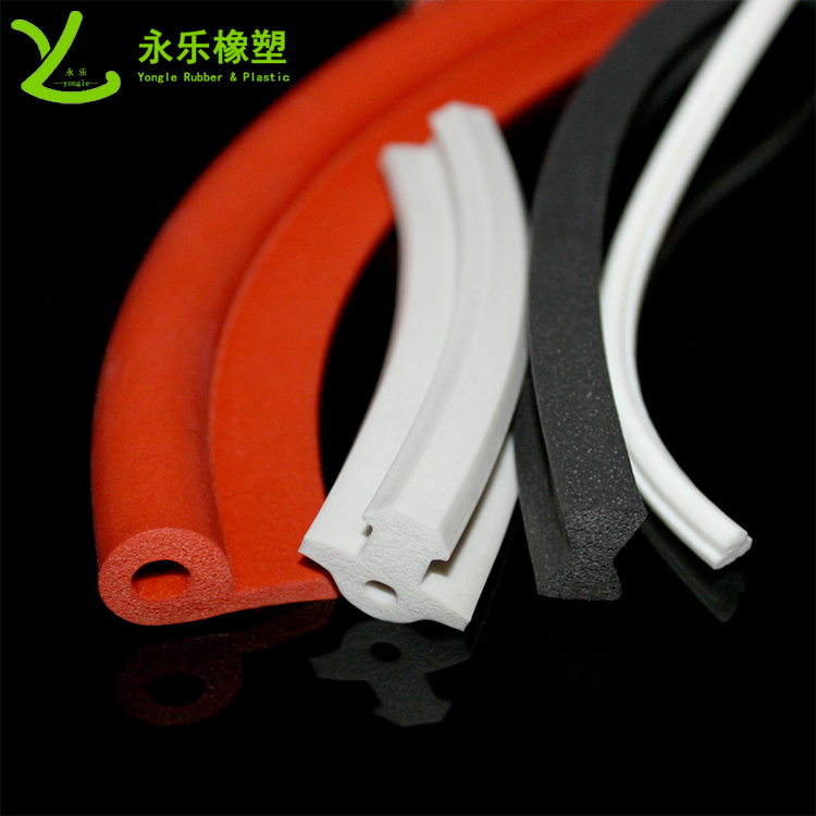 耐高溫發(fā)泡硅膠條，阻燃發(fā)泡硅膠條，細(xì)孔硅膠發(fā)泡條