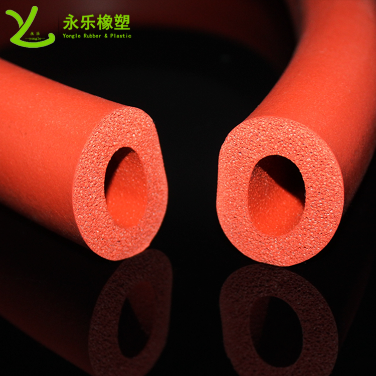 發(fā)泡硅膠管，耐高溫發(fā)泡硅膠管，阻燃硅膠發(fā)泡管，硅膠發(fā)泡管