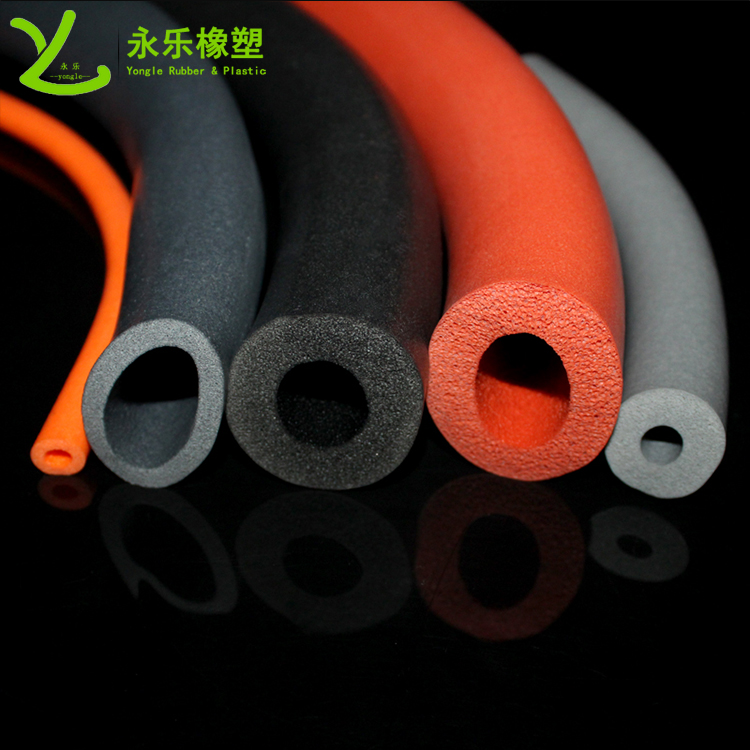 擠出發(fā)泡硅膠管，耐高溫發(fā)泡硅膠管，彩色發(fā)泡硅膠管